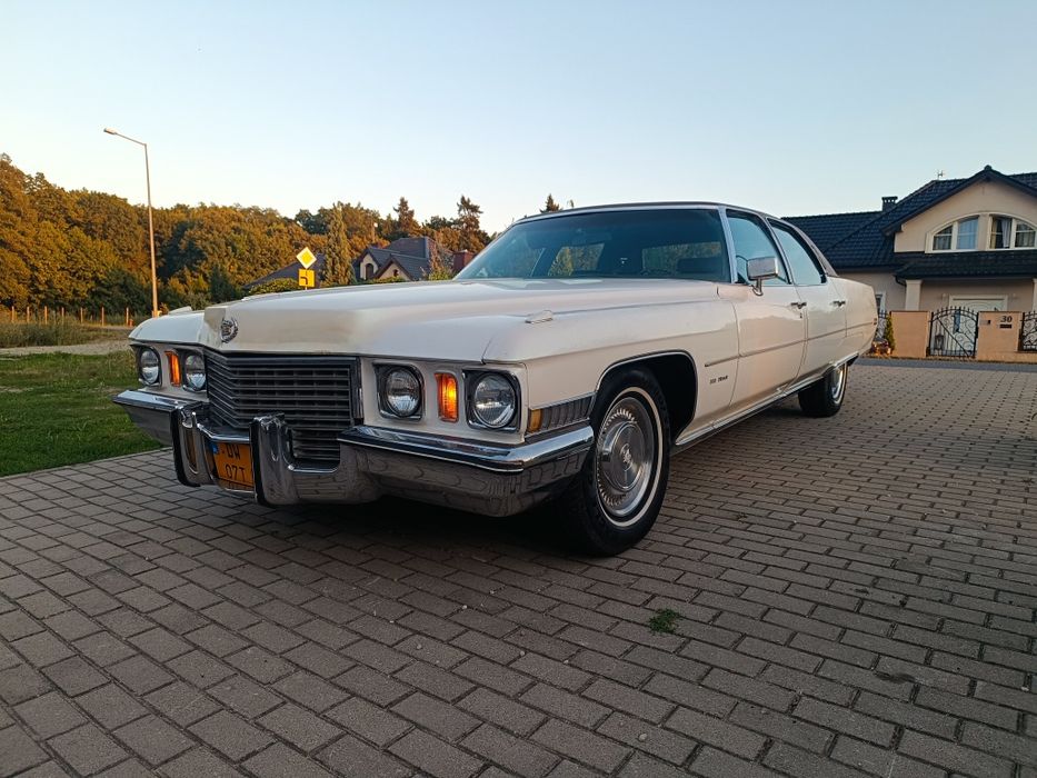 Cadillac Fleetwood Brougham 1972r. 7700 V8 300KM automat, zabytek