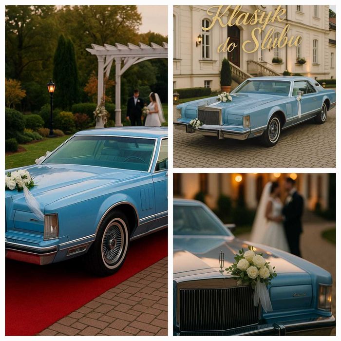 Auto do ślubu lub na imprezę Legnica - Klasyki z USA