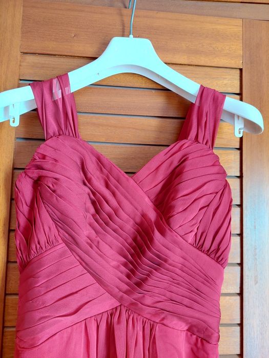 Vestido de cerimónia vermelho