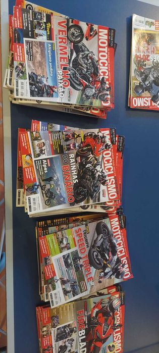 Motociclismo e Moto Jornal Revistas de 2003 a 2017.