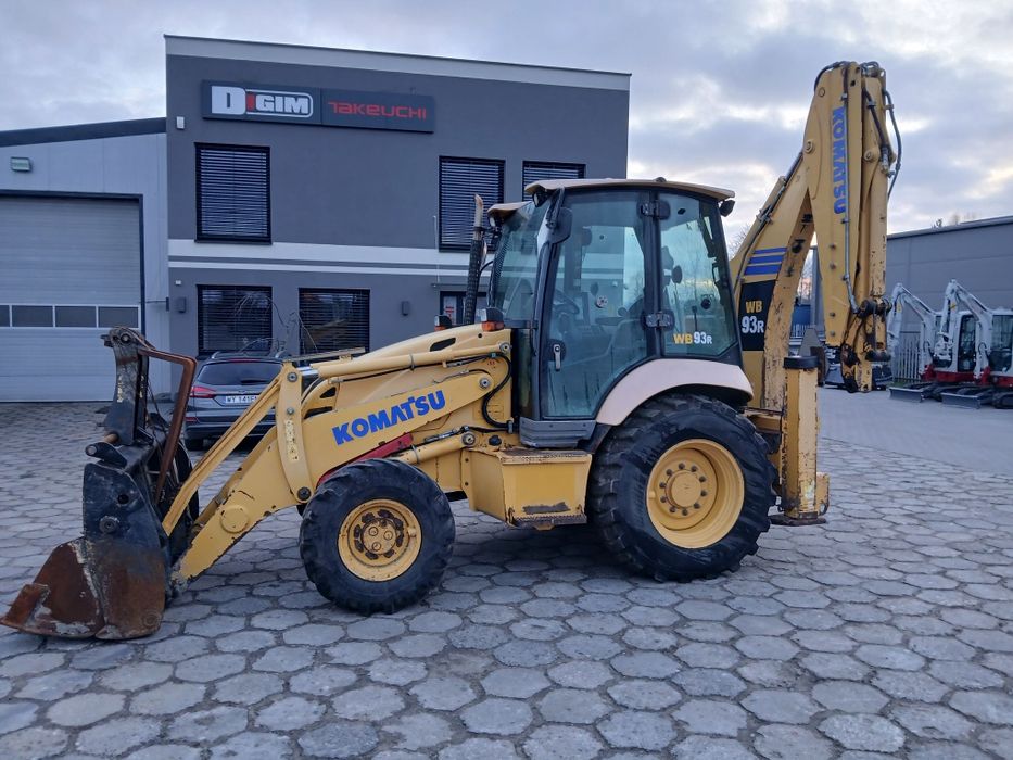 Koparko ładowarka Komatsu wb93r 2015