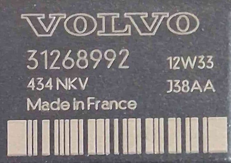 Módulo Eletrónico 31268992 - VOLVO S60 II