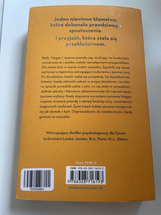 Książka „Fatalne kłamstwo”