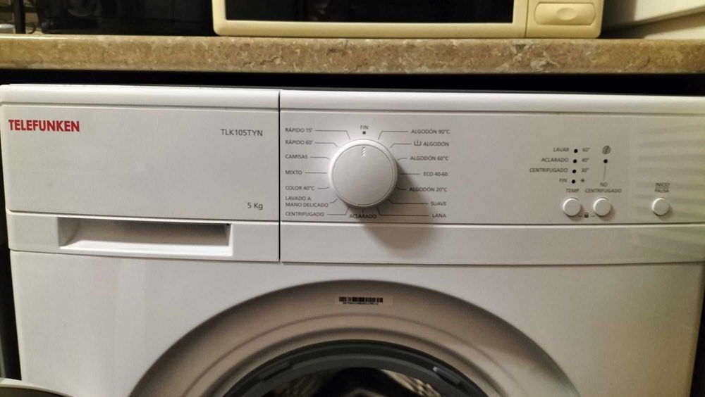 Máquina de lavar roupa _ Telefunken -  TLK105T