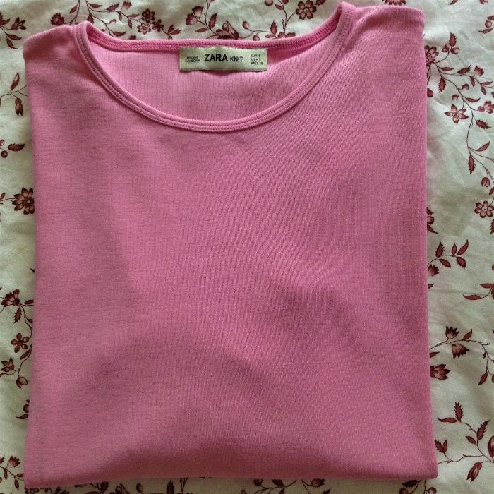 Camisola rosa zara