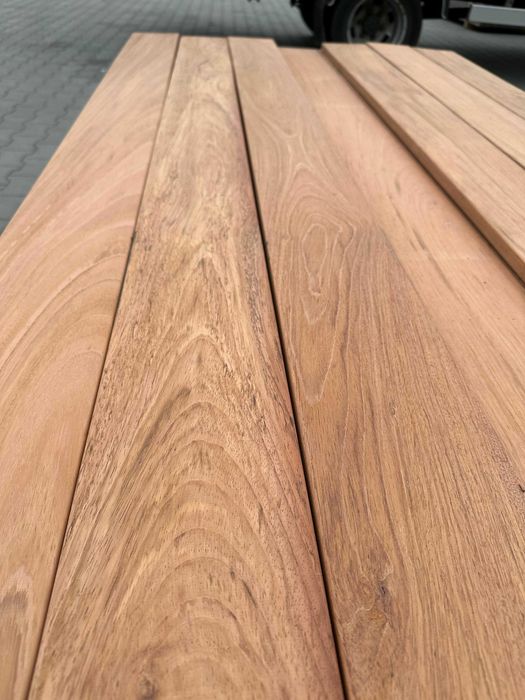 Jatoba Deska Tarasowa 21x145 Gładka-Fas KD