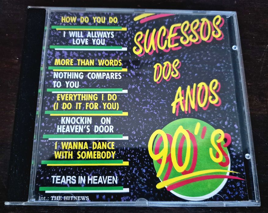 CD musical "Sucessos dos Anos 90's"
