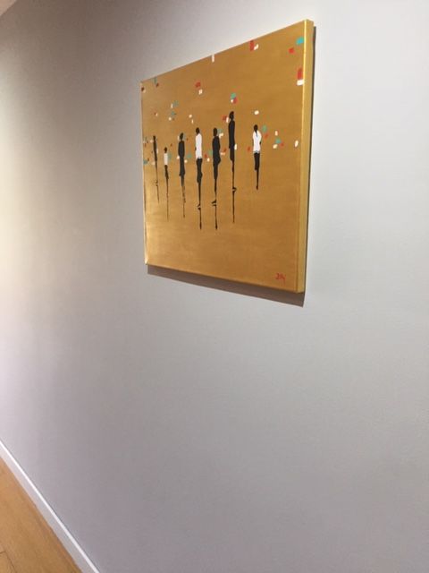 NOVO PREÇO - Quadro acrílico sobre tela, assinado e c/ certificado