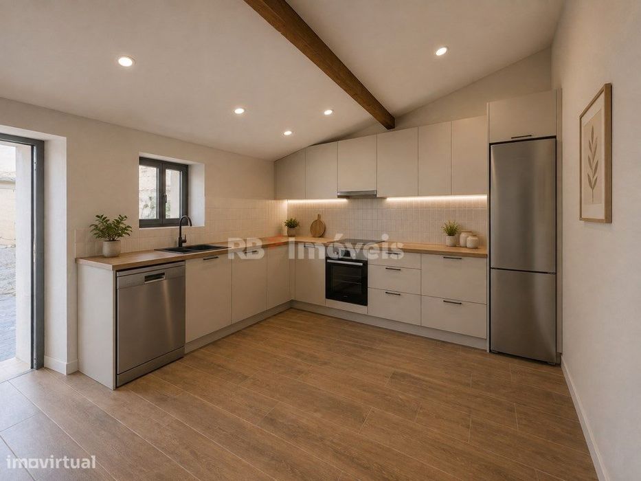 Moradia T1 em Montalvo com espaço exterior