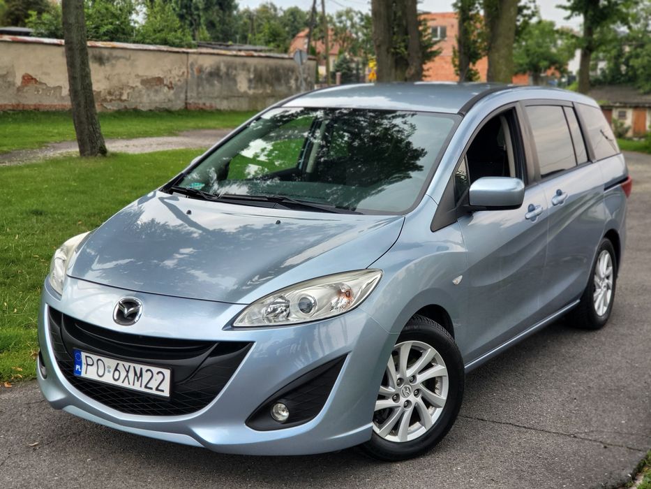 Mazda 5 MK2 1.6 eHDI 115km z 2011r | 7 Osób | Stan Bdb | Navi | Klima Mrozi