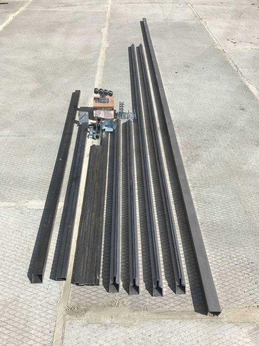 Відкатні ворота,Каркас розсувних воріт,Здвижні ворота,Рельса для воріт