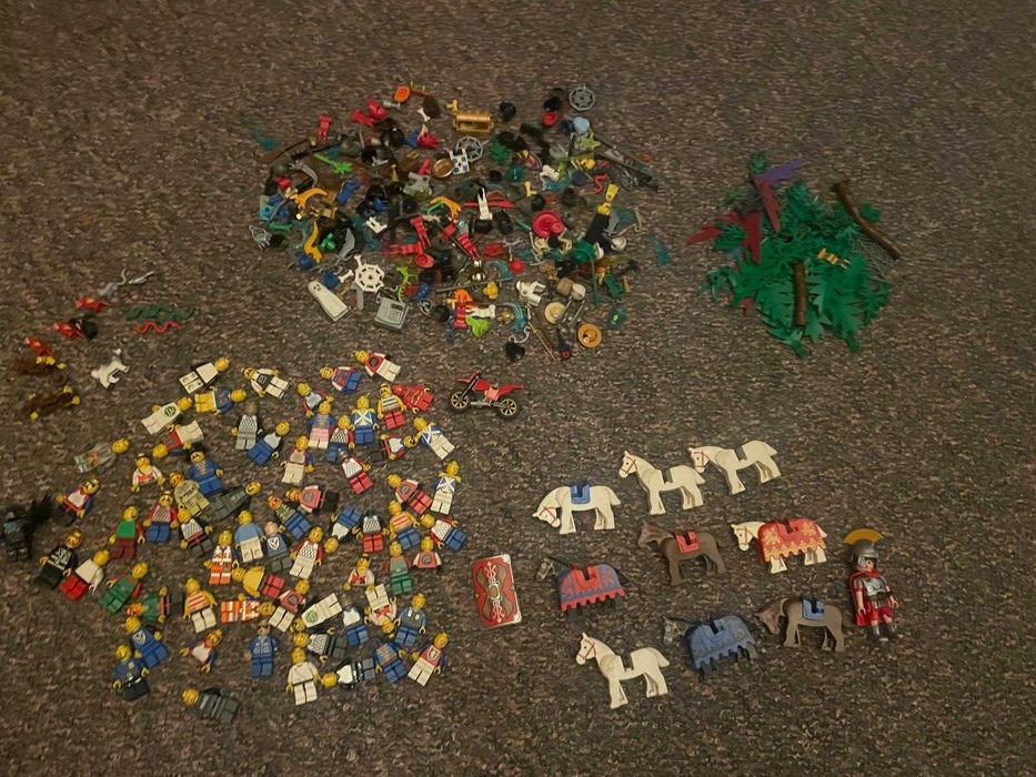 LEGO – Duży zestaw mix klocków ~+-9 kg| Figurka, części, pojazdy, baza