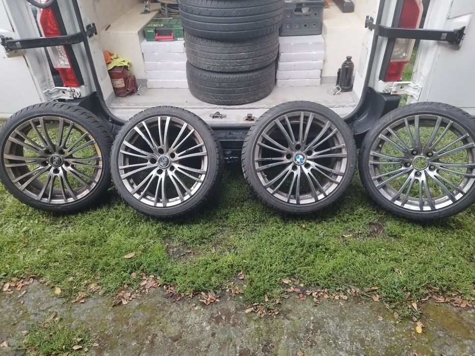 Alufelgi BMW r18 opony zimowe cena za całość Krzemieniewo • OLX.pl