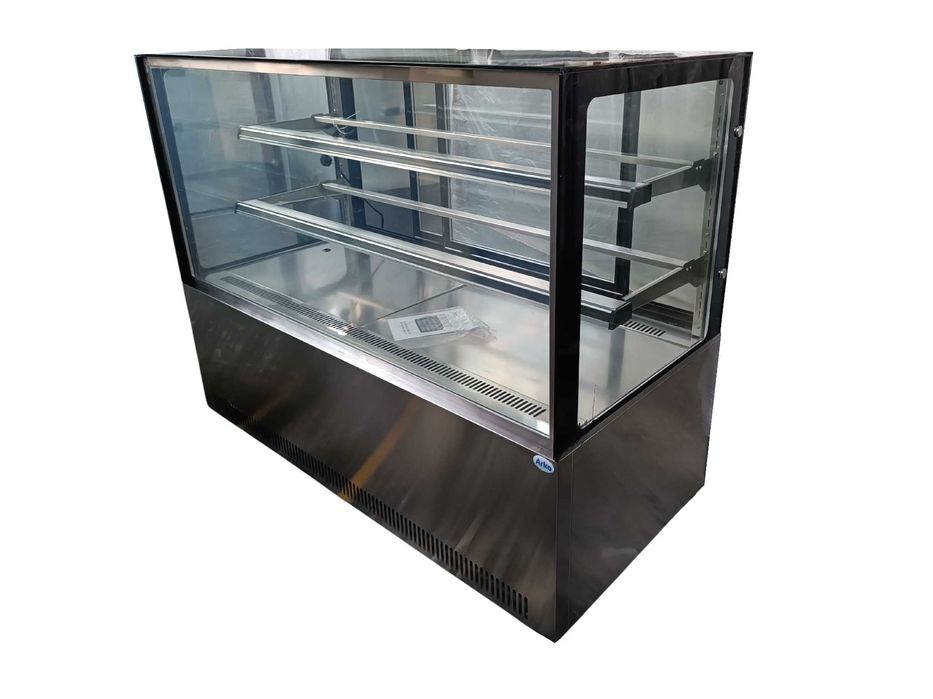 Witryna cukiernicza - 120 cm CZARNA NOWA! GWARANCJA! OD RĘKI!