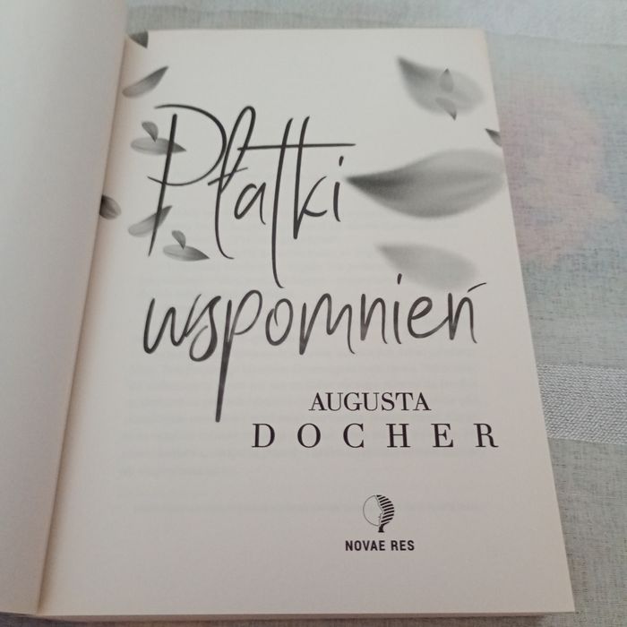 Płatki wspomnień. Augusta Docher