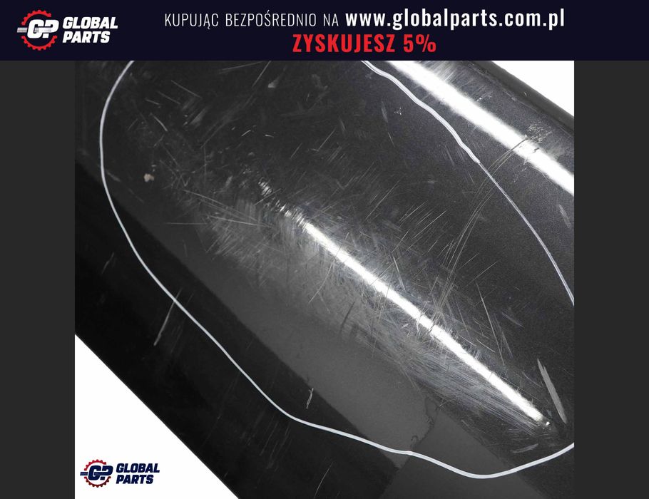 BMW E60 M5 Zderzak Tylny Black Sapphire - 475