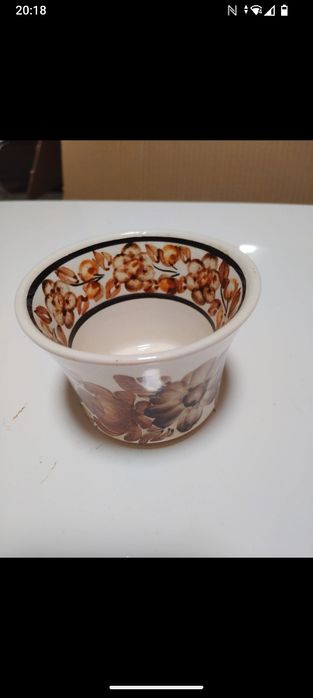 Bulionówka fajans Koło PRL