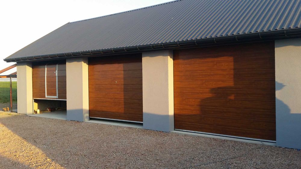 BRAMY SEGMENTOWE Na Wymiar • Garażowe i Przemysłowe • PRODUCENT- Brąz 280 x 2,25