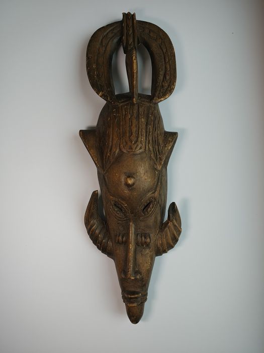 African tribal mask Senufo Mali early 20th century