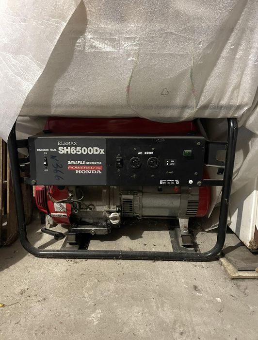 Генератор бензиновый Honda Elemax S H 6500Dx