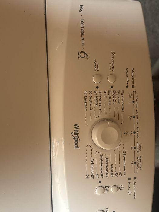 Pralka whirlpool