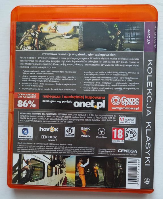 Gra Splinter Cell: Double Agent PL PC