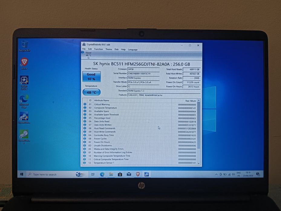 Portátil HP 15.6'