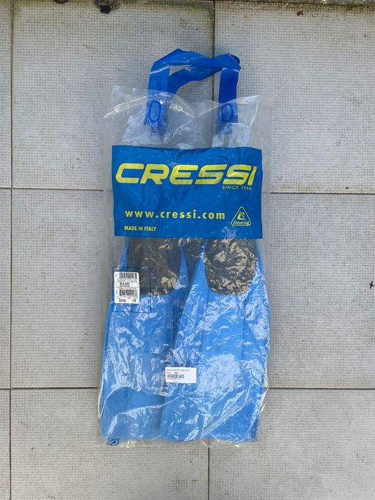 Barbatanas de criança Cressi Sub Clio 33/34 NOVAS!