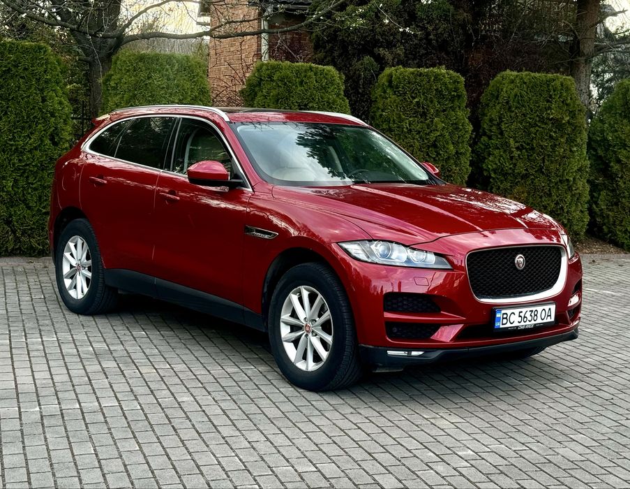Jaguar f-pace 2016 2.0 d 2л. дизель ягуар європа