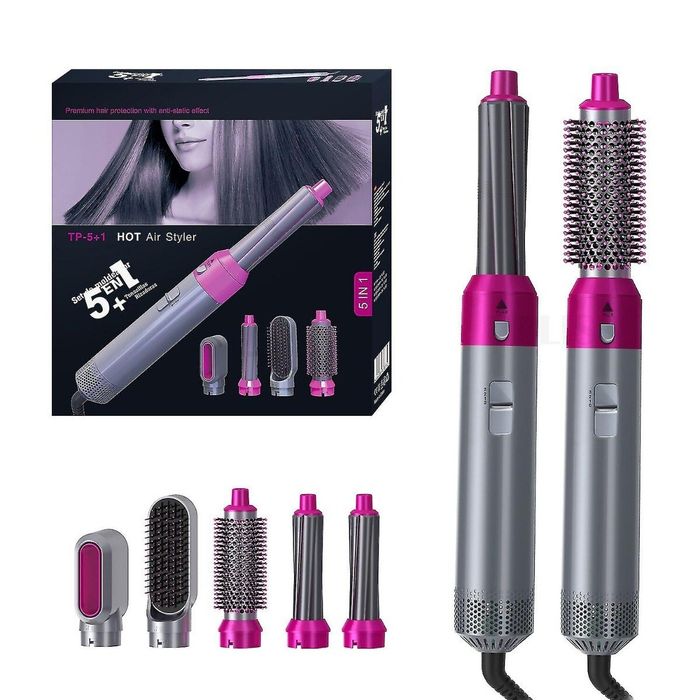 Escova de esticar e encaracolar cabelo FRILLA
