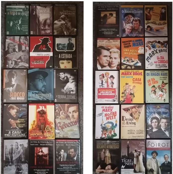 Lote 202 DVD'S Originais (LOTE 34)