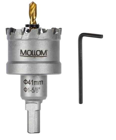 Otwornica do metalu 43mm Mollom