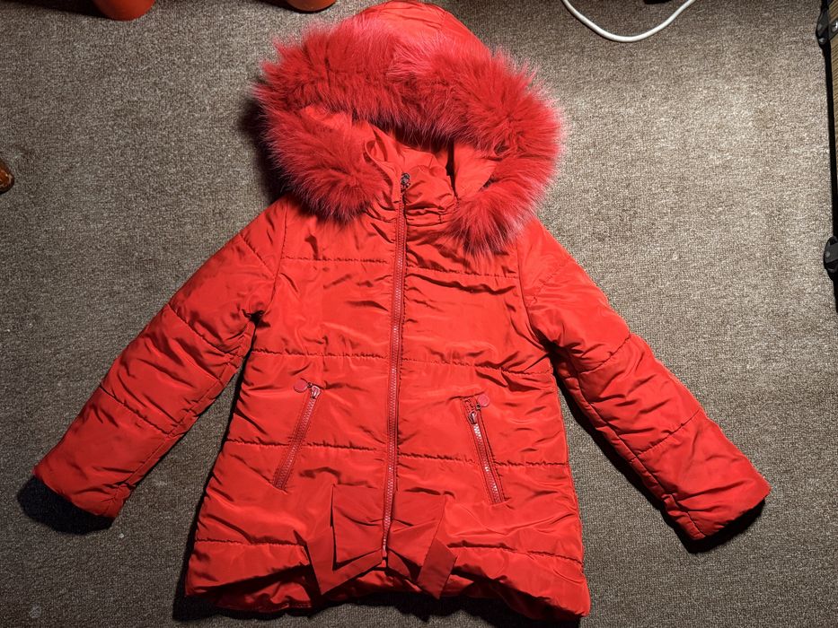 Куртка на 5 6 лет фиолетовая демисезонная даром ветровка