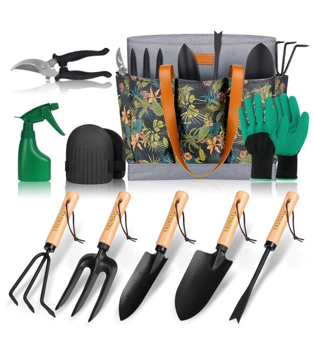 YAUNGEL Zestaw narzędzi ogrodowych, 10 sztuk