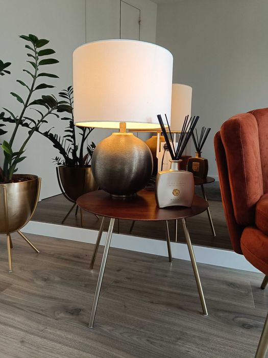 Mesa Zara Home - Madeira/Dourado