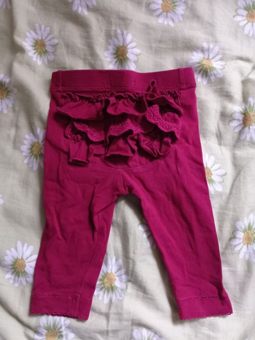 Leginsy newbie 68 plus gratis bluza na zamek w kwiaty