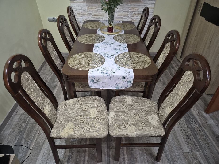 Komplet stół rozkładany plus krzesła Okazja!
