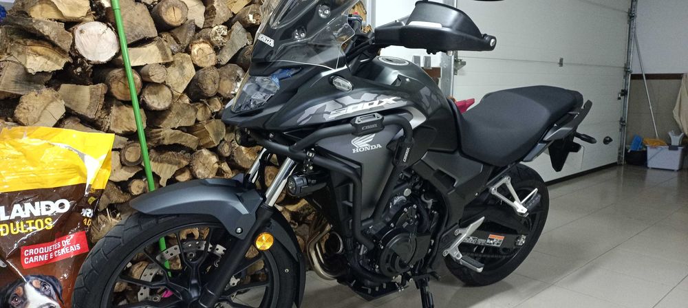 honda Cb 500x como nova só 9500 klm carregada extras