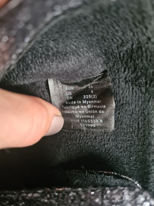 Sztyblety, kozaki, workery H&M  36