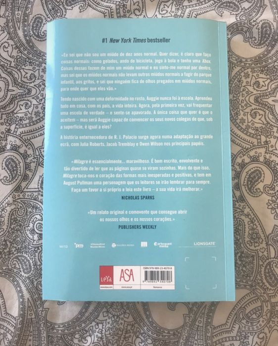 livro “Wonder”