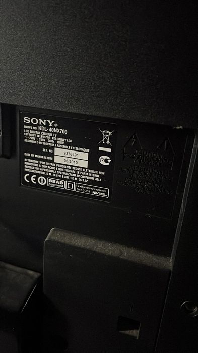 Televisão LCD sony