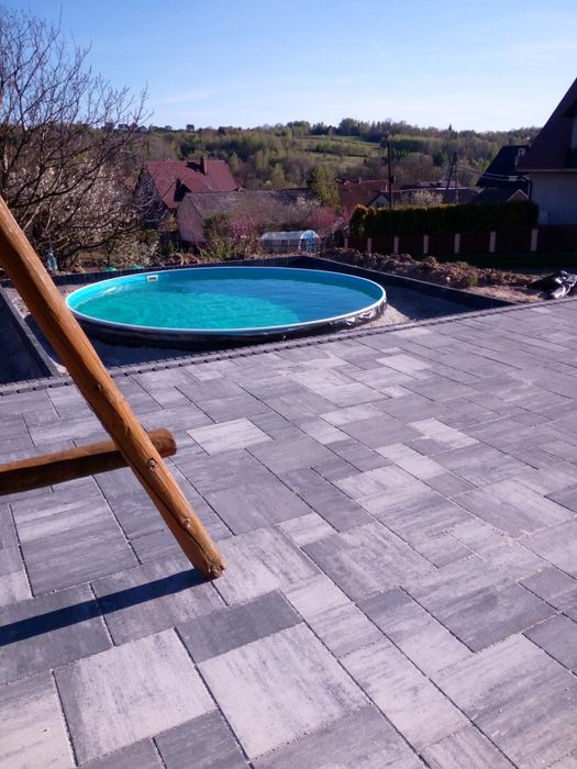 Montaż basenu kanadyjskiego od podstaw.