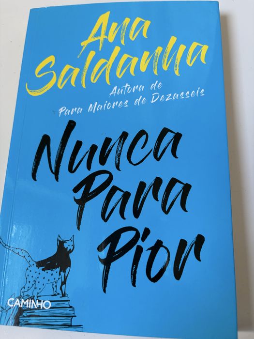 Livro Nunca para Pior de Ana Saldanha