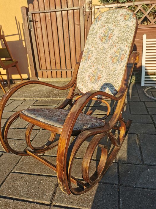 Krzesło bujane, czasów PRL, bujak