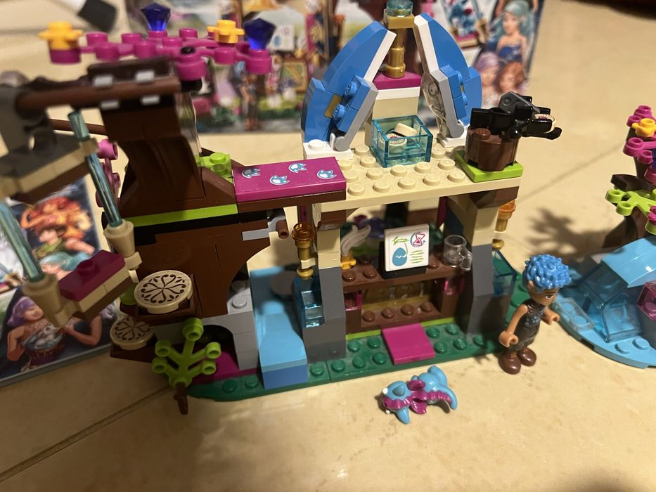 pakiet klockow lego friends i lego elves