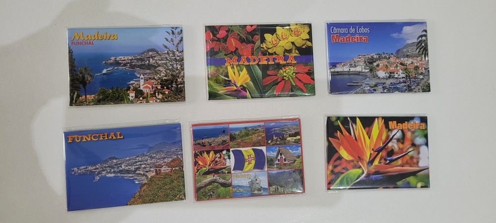 Ímans de cartão madeira