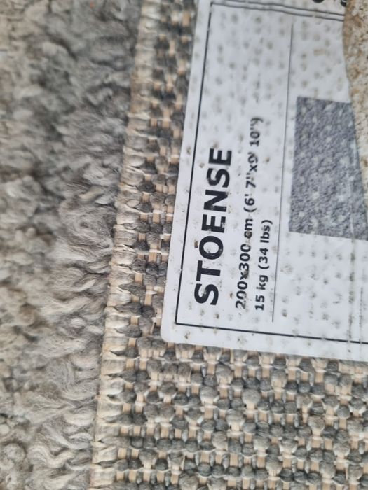 Ikea, dywan STOENSE 200x300 (1 szt.) i 2 szt. 80x150
