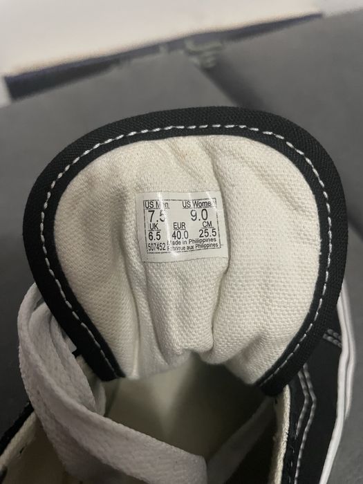 VANS  usadas uma vez