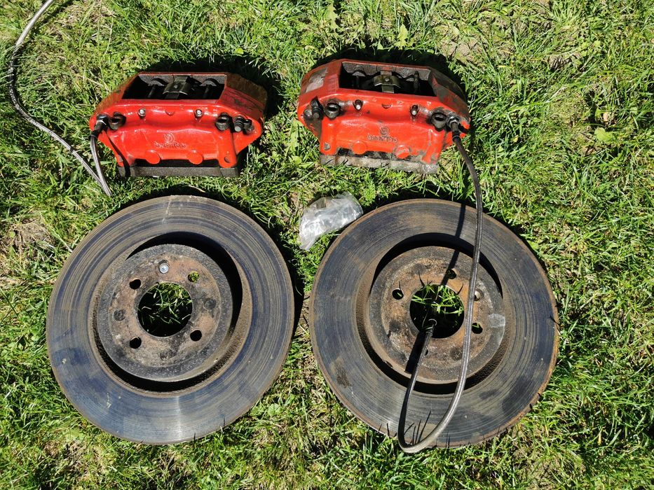 VW Corrado Big Break KIT Brembo 4x100 Golf mk2 Jetta Passat vr6