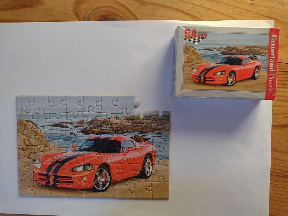 Puzzle samochody